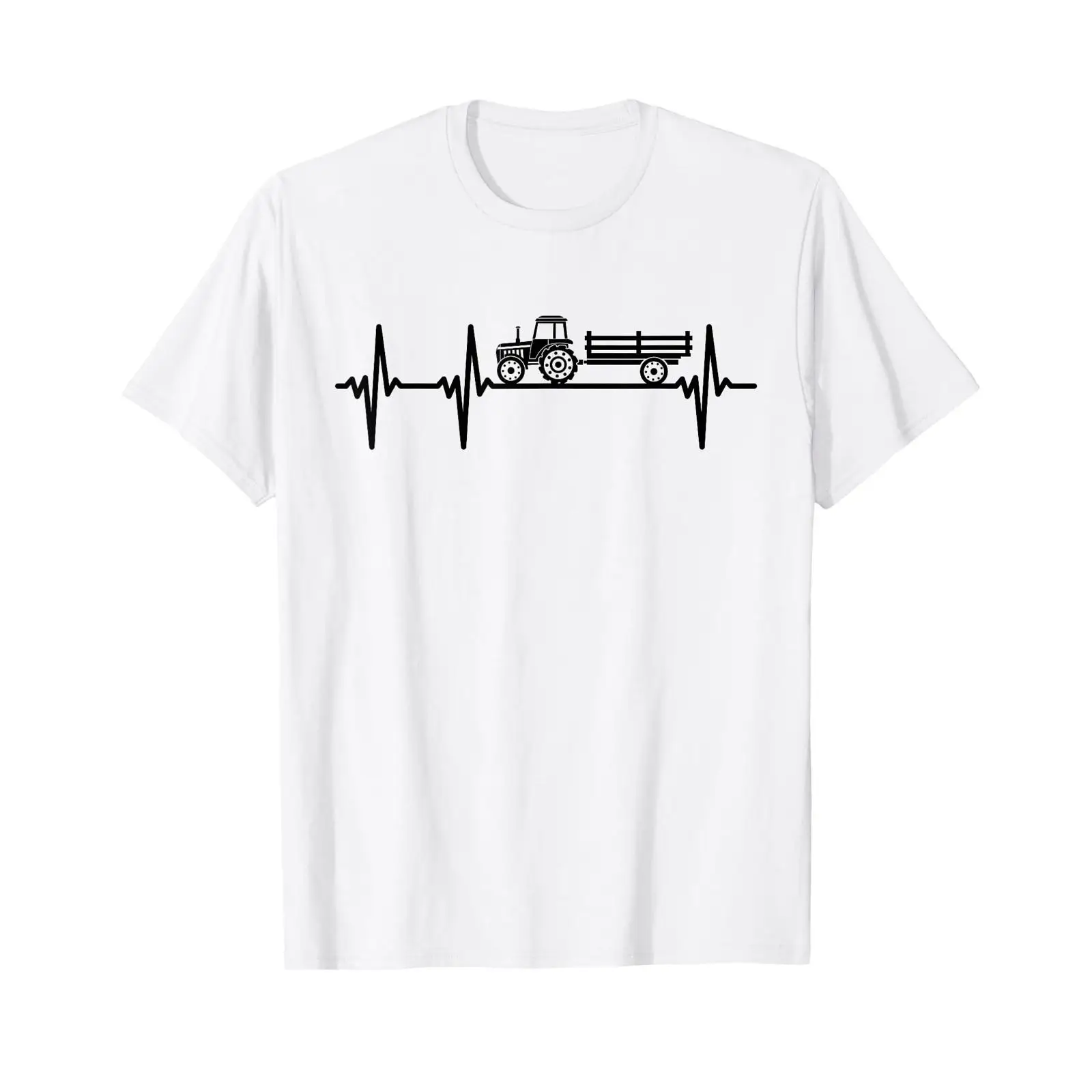 Agriculture.Farming Design - Camiseta Tractor Heartbeat Agricultural Idea Farm,