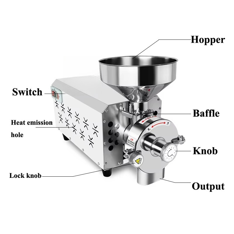 Molino Eléctrico para Harina d - Grain Mill Grinder reseña y precio